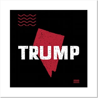 Trump Nevada 2020 - Red Wave, Red State Posters and Art